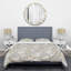 Coastal Polyester Twill Abstract Duvet Cover-40702227
