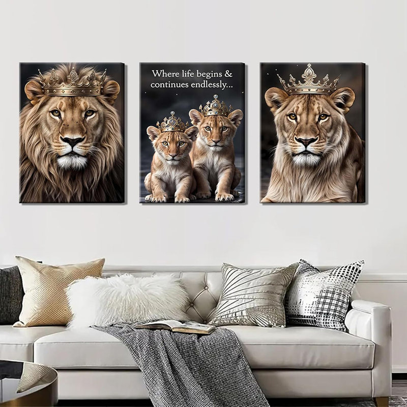 3 Piece Wrapped Canvas Print