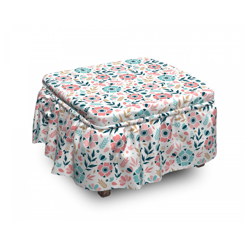 Housse pour d’herbes et fleurs sauvages repose-pieds