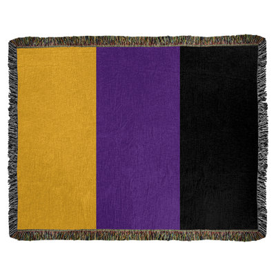Couverture en coton basket Los Angeles