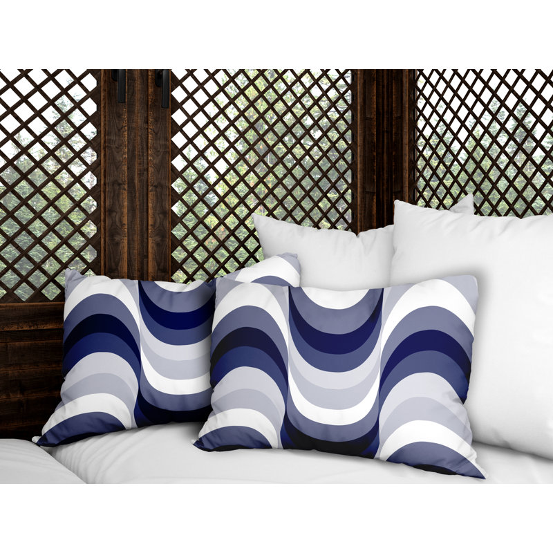  Coussin intérieur / extérieur Lumbar, Bleu marine