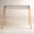 Cant Solid Wood Base Writing Desk-93525494