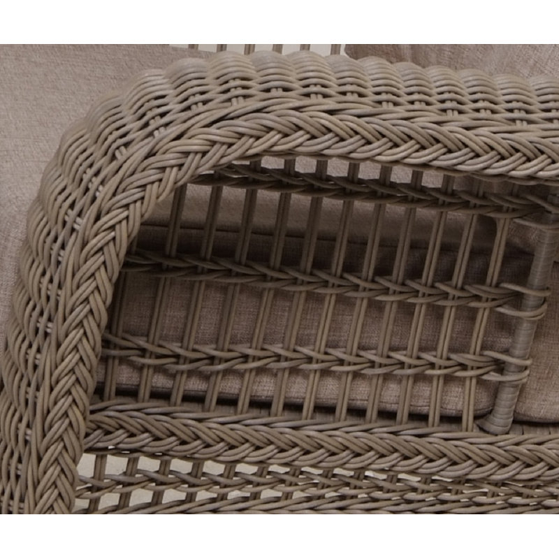 Chaise de patio avec coussins Uma