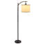 Lampe sur pied arquée 60 po Rhena