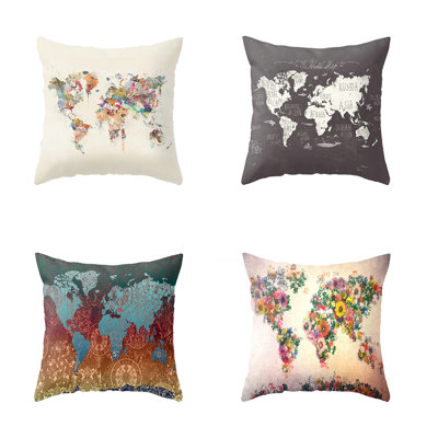 Haidarali Square Cushion Cover
