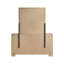 Commode 6 tiroirs avec miroir Poole