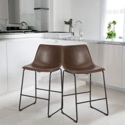 Tabouret de comptoir industriel Kyhia