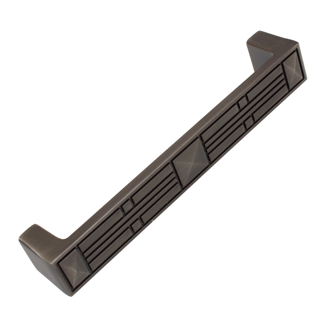 5-1/16" Center to Center Modern Pyramid Bar Pull (Set of 10) GlideRite Hardware 