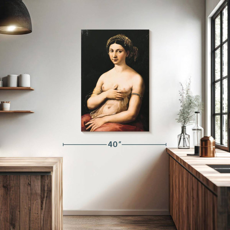 Leisha La Fornarina, H 39 po x l 26 po