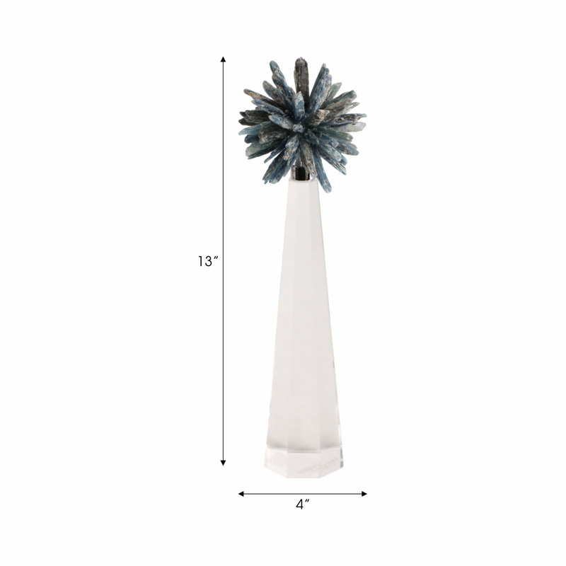 Statuette , Bleu