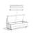 Hamilton 48"W Upholstered Linen-Look Fabric Transitional Rectangular Lift-Up Storage Ottoman Bench with Nailhead Trim-1406290032