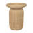 Buru Round Wicker Side- & End-Table, Natural