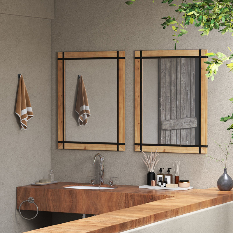Shaler Rectangle Mirror