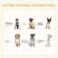 Niche pour chien avec coussin, pour les petits chiens