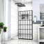 Porte de douche à panneau simple sans cadre l 38 "x H 72"