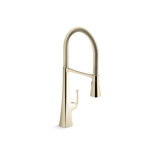 Graze Single-Handle Semi-Professional Kitchen Sink Faucet With 24-5/16-In Spout