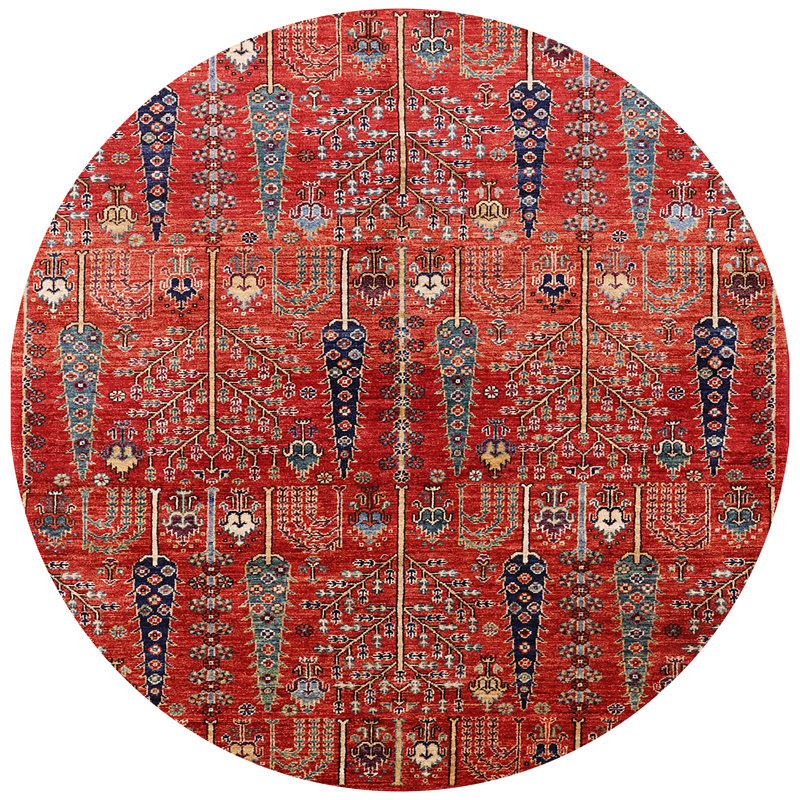 Oh Moroccan Indoor Rug, Round 5'