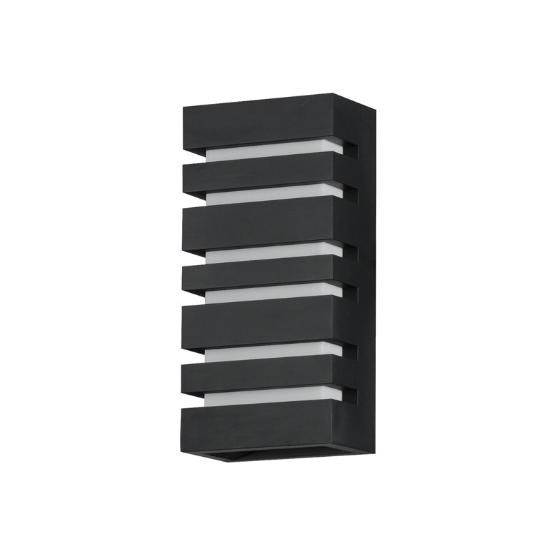 Keyes-Outdoor Wall Mount, 14" H x 6.75" W x 4" D