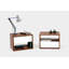 THN 1 - Drawer Solid Wood Nightstand-25607620
