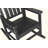 Outdoor Rocking Chair Set With Side Table, 3-Piece Rocking Chair Set With Wood-Texture,All Weather-Resistant (Includes 2 Rocking Chairs And 1 Table)