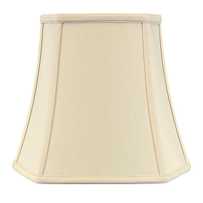 Royal Designs, Inc. BSO-705-10BG Square Cut Corner Bell Basic Lamp Shade, 5 x 10 x 8.75, Beige
