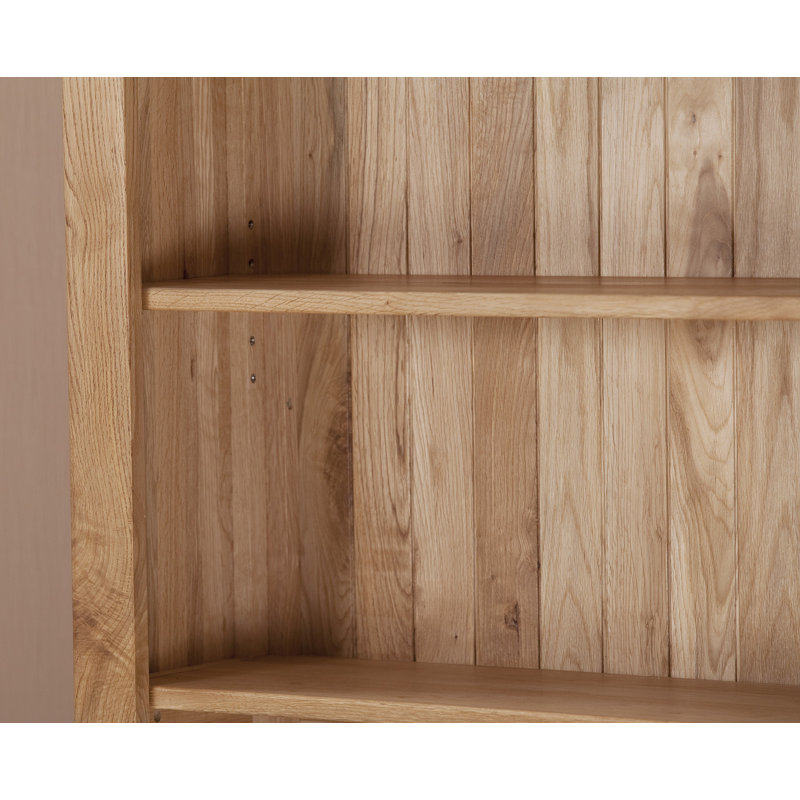 200cm H Solid Wood Standard Bookcase, 200cm H x 97cm W x 31.5cm D
