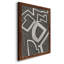 Abstract Maze III - Peinture sur toile encadrée-677655824-677655827