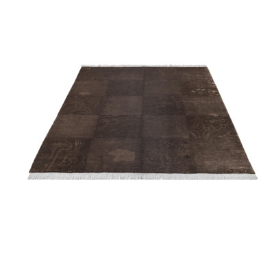 Outen Chocolate Brown Rug