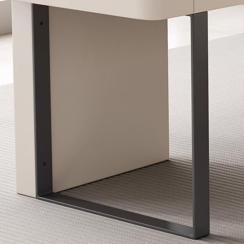 Bureau d'ordinateur Modern, H 29,5 po x l 63 po x P 27,6 po