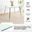 5-Piece 36 Inch Square Dining Table Set, Tempered Glass Top Table With 4 Upholstered Leather Dining Chairs, Modern Kitchen Dining Set For Small Space, Dining Room & Breakfast Nook-1723263317