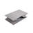 BirdRocK Home Linen Cube Organizer Shelf - 6 Storage Fabric Bins - Large Shelving Cubbies - Grey-1733780823