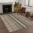Machine Washable Indoor/Outdoor Chantille ACN2681 Stripes Rug-246187332-246187335