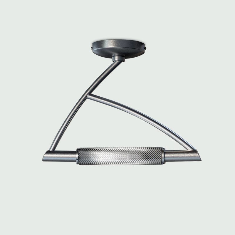 Wing 1-Light Armed Sconce, Chrome Plated, Right Extending