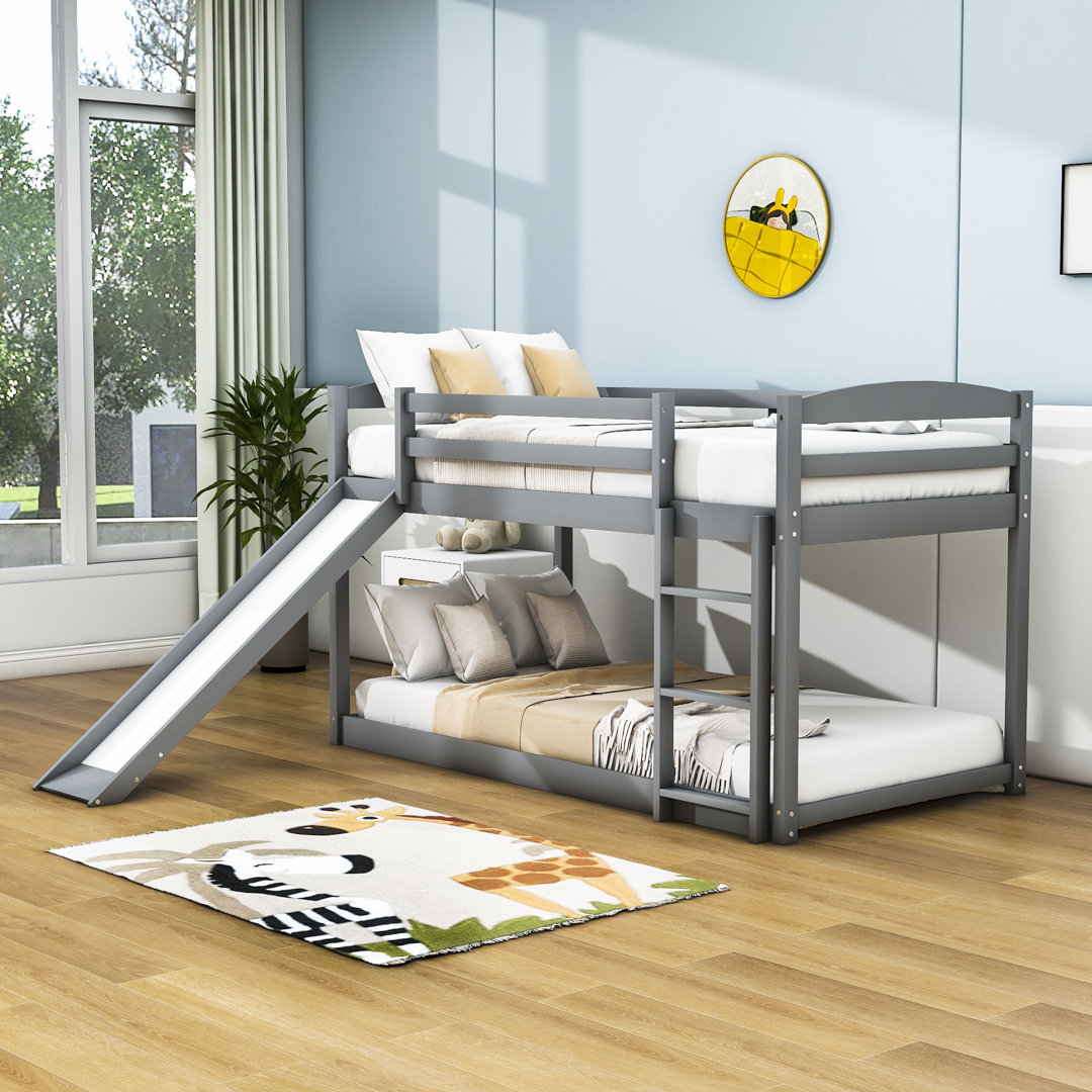 Holenice Twin over Twin Standard Bunk Bed by Isabelle & Max™ Isabelle & Max™ Bed Frame