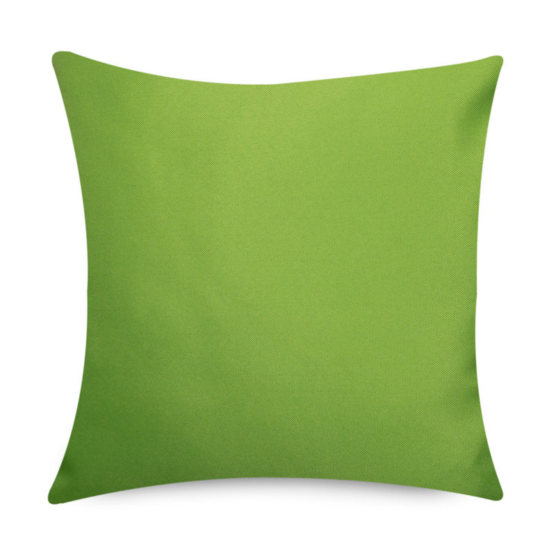 icon Indoor-Outdoor Cushion, Lime Green