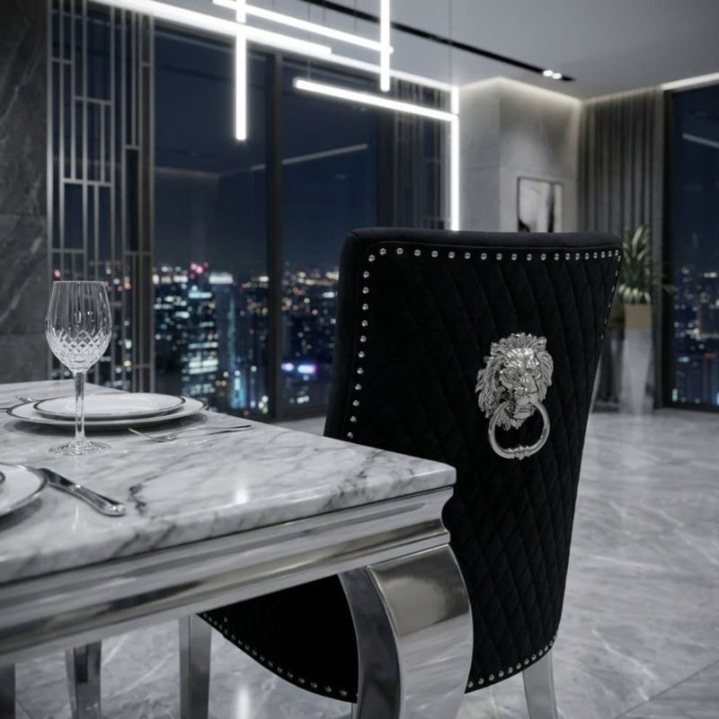 4 - Person Dining Set, Black