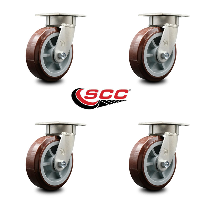Roulettes pivotantes Kingpinless