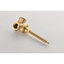 Robinet de douche 3/4 "en métal coulé - Laiton avec débit élevé et volume de fabrication précis