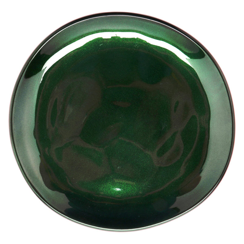 Assiette à salade en mélamine incassable GET CS-7-CSG, 7 po, vert (ensemble de 12), Vert
