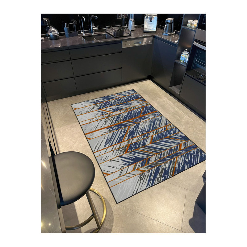 Tapis décoratif et lavable Cross, Rectangle 3 pi 3 po x 4 pi 11 po