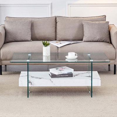 43.3" Rectangular Coffee Table
