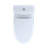 TOTO Aquia IV WASHLET+ Two-Piece Elongated Dual Flush 1.28 and 0.9 GPF Toilet with CEFIONTECT, Cotton White