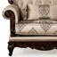 Upholstered Fabric Armchair