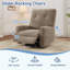Chaises inclinables pour salon, chambre à coucher, bureau, véhicule récréatif, petits espaces-3573108