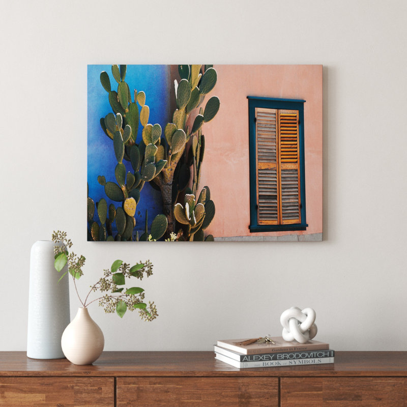 «Cactus Profile», reproduction de photo sur toile, H 24 po x l 32 po x P 1,5 po, Toile tendue