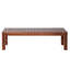 Banc 2 en bois rustique de 62,26 po - Style classique, style robuste
