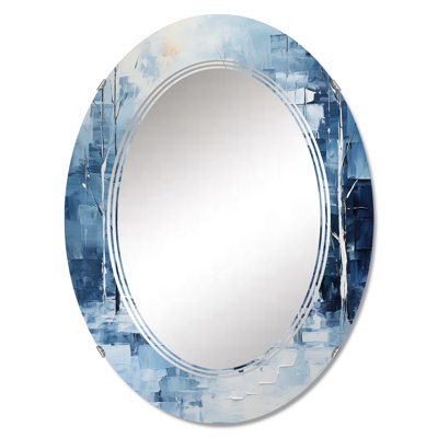 Miroir mural Idonis - Paysages ovale