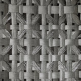 Pepper Shimmer Finish Octogonal Honeycomb Seta Wallpaper Roll