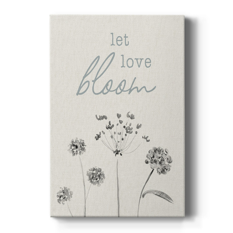 «Let Love Bloom» - galerie sur mesure, H 18 po x l 12 po