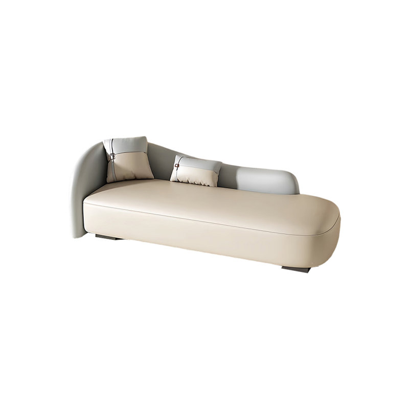 Tabouret confortable pour changer de chaussures, Beige / bleu clair
